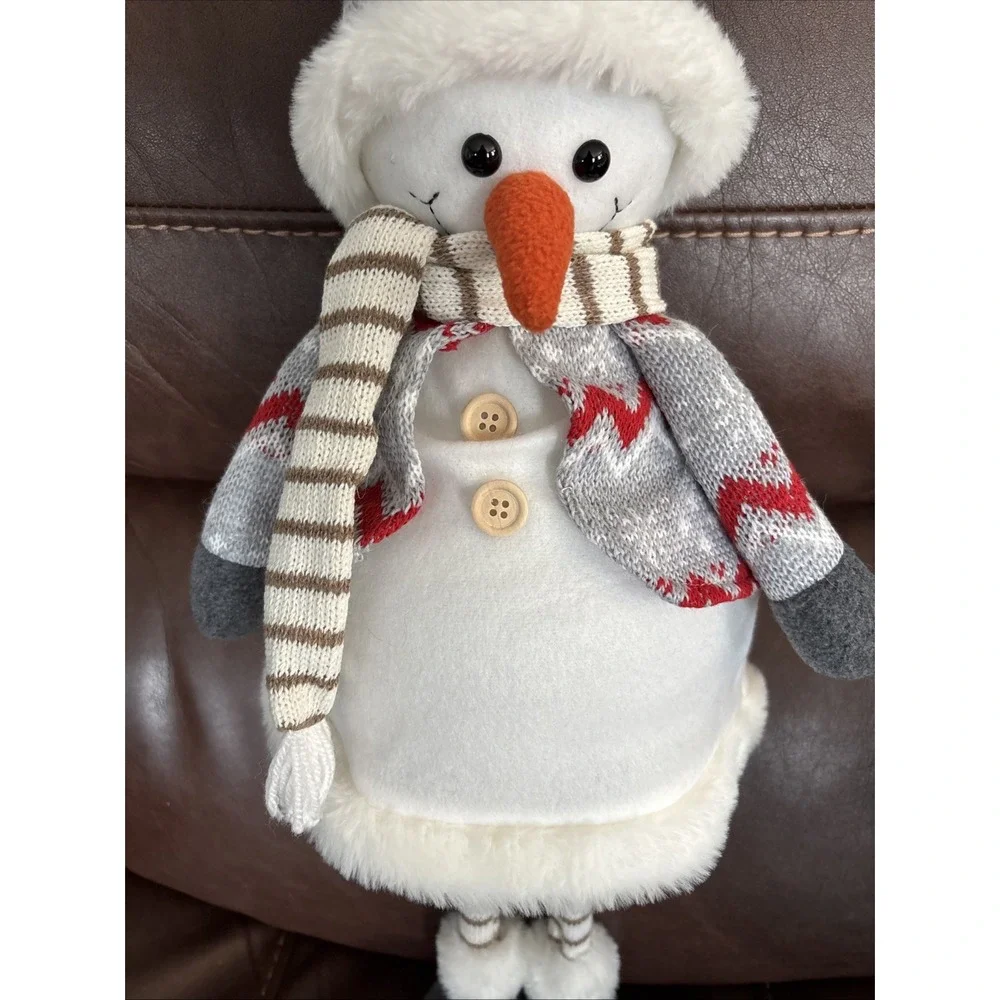 Snowman Christmas Holiday New  22.5 Inch Light Up Self Standing Snowman Adorable